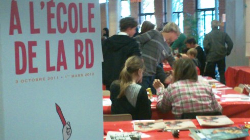 A l'Ecole de la BD, à bd BOUM Blois 2011