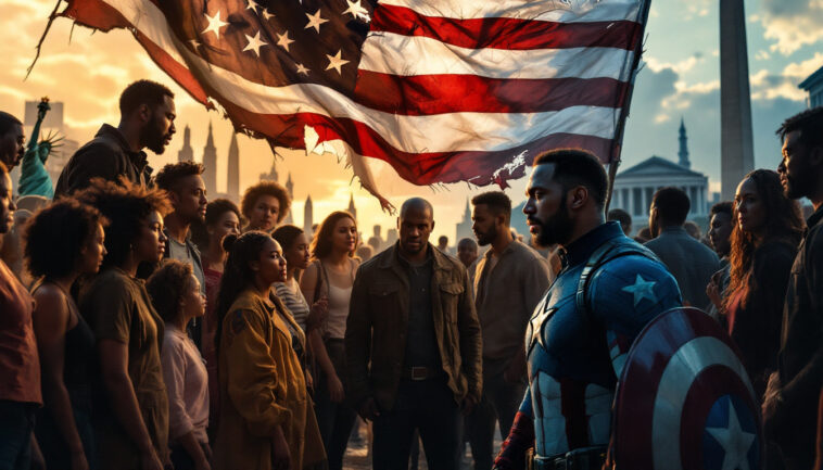 découvrez la véritable signification des propos d'anthony mackie sur captain america et son rôle en tant que symbole de l'amérique. plongez dans l'analyse des enjeux sociaux et culturels soulevés par l'acteur, et explorez comment ces réflexions interrogent la représentation et l'identité nationale à travers le prisme d'un super-héros.