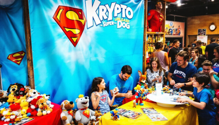 découvrez le lancement officiel de la marchandise inspirée de krypto, le super-chien, à l'approche de la sortie tant attendue du film 'superman'. des produits uniques pour tous les fans du héros à quatre pattes !