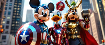 découvrez l'incroyable aventure où mickey mouse et ses amis revêtent les costumes des avengers dans une histoire captivante de marvel. plongez dans un univers où l'imagination rencontre l'héroïsme et posez-vous la question : que se passerait-il si ? ne manquez pas cette fusion unique entre deux mondes iconiques !