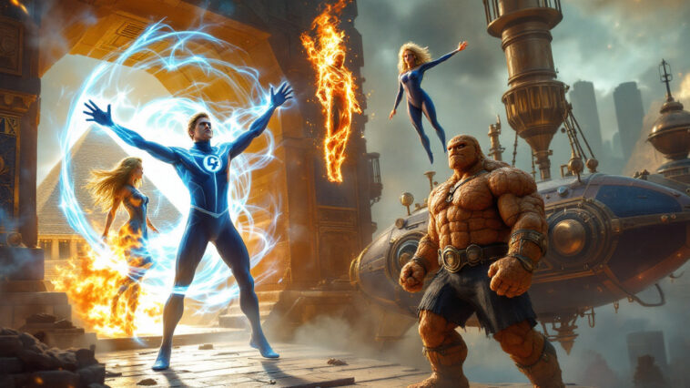 découvrez la nouvelle bande dessinée des fantastic four, où nos héros emblématiques font leurs premiers pas avec une intrigue fascinante de voyage dans le temps. plongez dans l'univers marvel et assistez à des aventures inédites qui redéfinissent le destin de l'équipe légendaire.