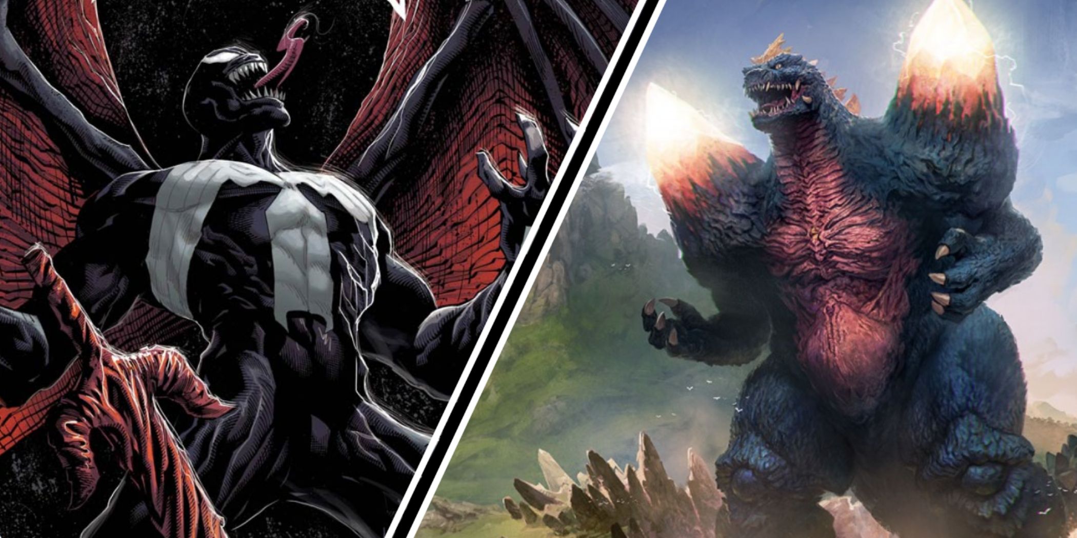 découvrez l'affrontement épique entre godzilla et venom ! plongez dans un univers où le roi des monstres se confronte à l'anti-héros emblématique. action, adrénaline et effets spéciaux à couper le souffle vous attendent dans cette aventure unique !