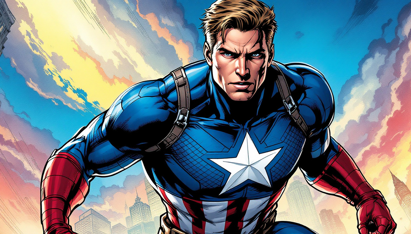 découvrez le nouvel ensemble de couvertures de captain america, mettant en avant le costume modernisé de steve rogers. plongez dans l'univers des comics avec cette représentation captivante qui redéfinit le héros emblématique pour les nouvelles générations.