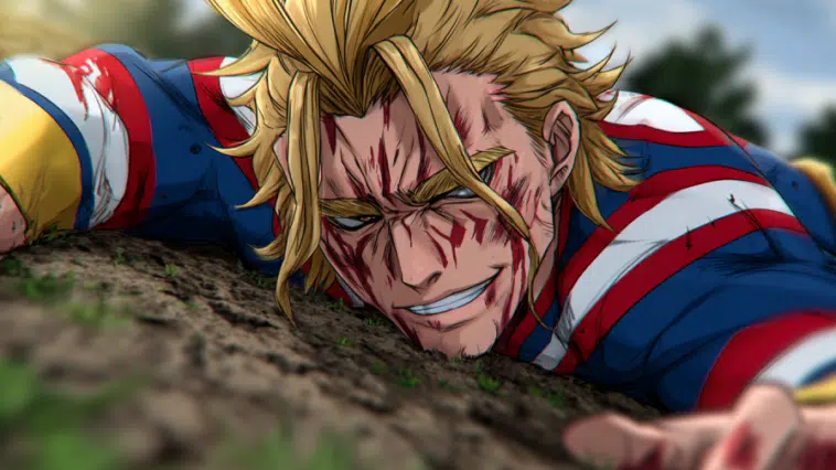 All Might face à la mort ? MHA saison 8 révèle un duel apocalyptique