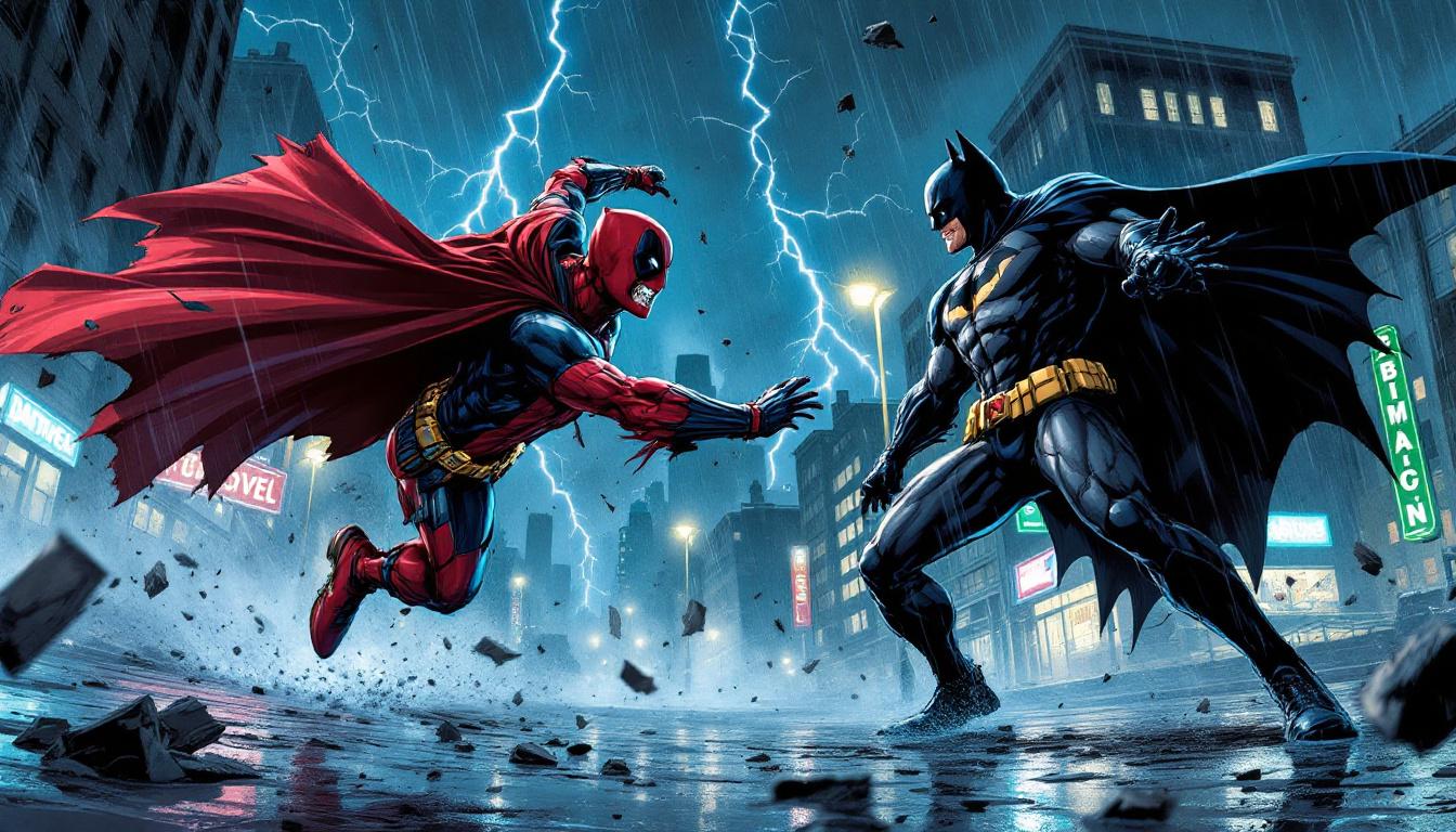 découvrez l'univers captivant de deadpool/batman et batman/deadpool, les derniers héros emblématiques qui révolutionnent le monde des comics avec leurs aventures uniques et leur humour décalé.