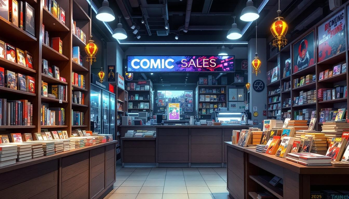 découvrez le livre blanc icv2 sur les ventes de comics et romans graphiques en 2025, qui atteignent un niveau record, analysant les tendances clés et les perspectives du marché.