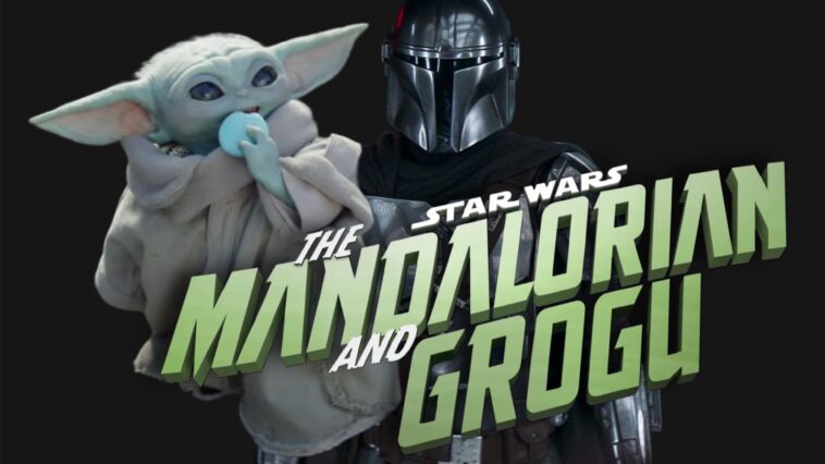 Affiche du nouveau film Star Wars : The Mandalorian and grogu