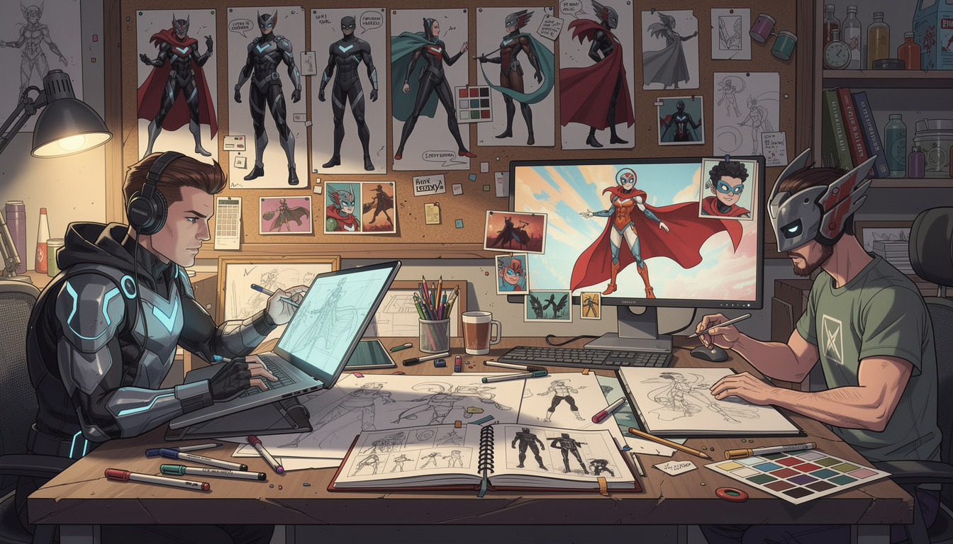 apprenez à créer des personnages mémorables pour vos bandes dessinées grâce à nos conseils et techniques de dessin et de storytelling.