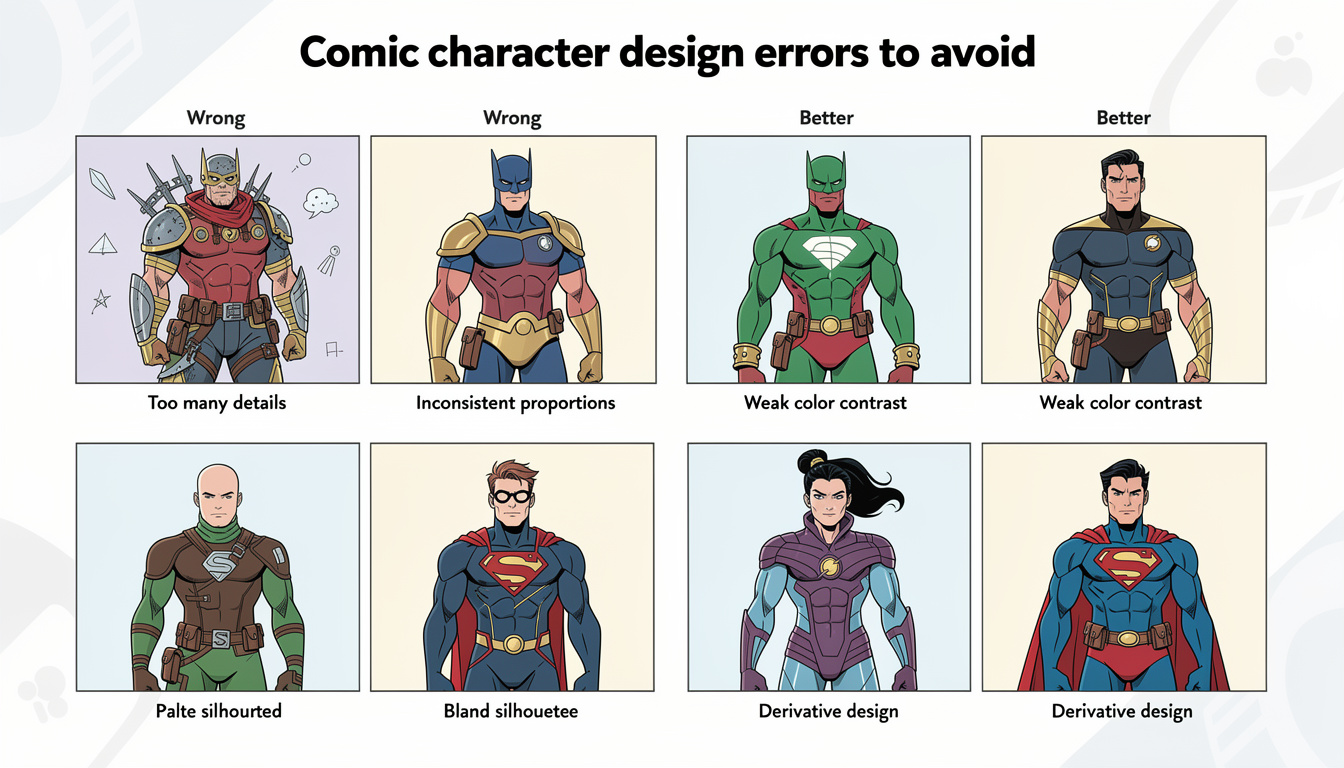 apprenez à créer des personnages mémorables en bande dessinée grâce à des techniques de conception, de narration et de style.