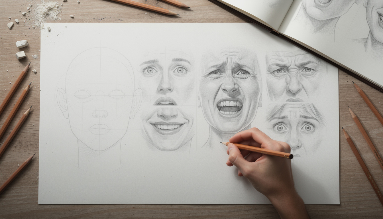 apprenez à dessiner des expressions faciales convaincantes en bande dessinée pour donner vie à vos personnages et captiver vos lecteurs.