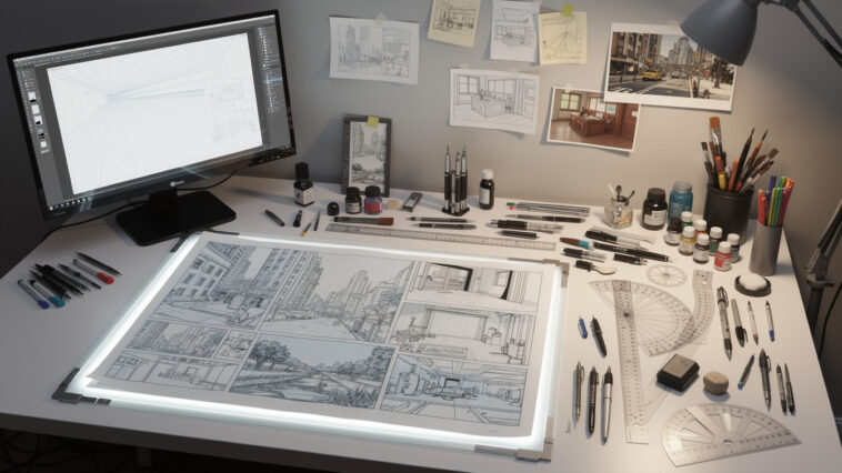 découvrez des techniques professionnelles pour créer des arrière-plans détaillés et donner vie à vos projets visuels avec précision et créativité.