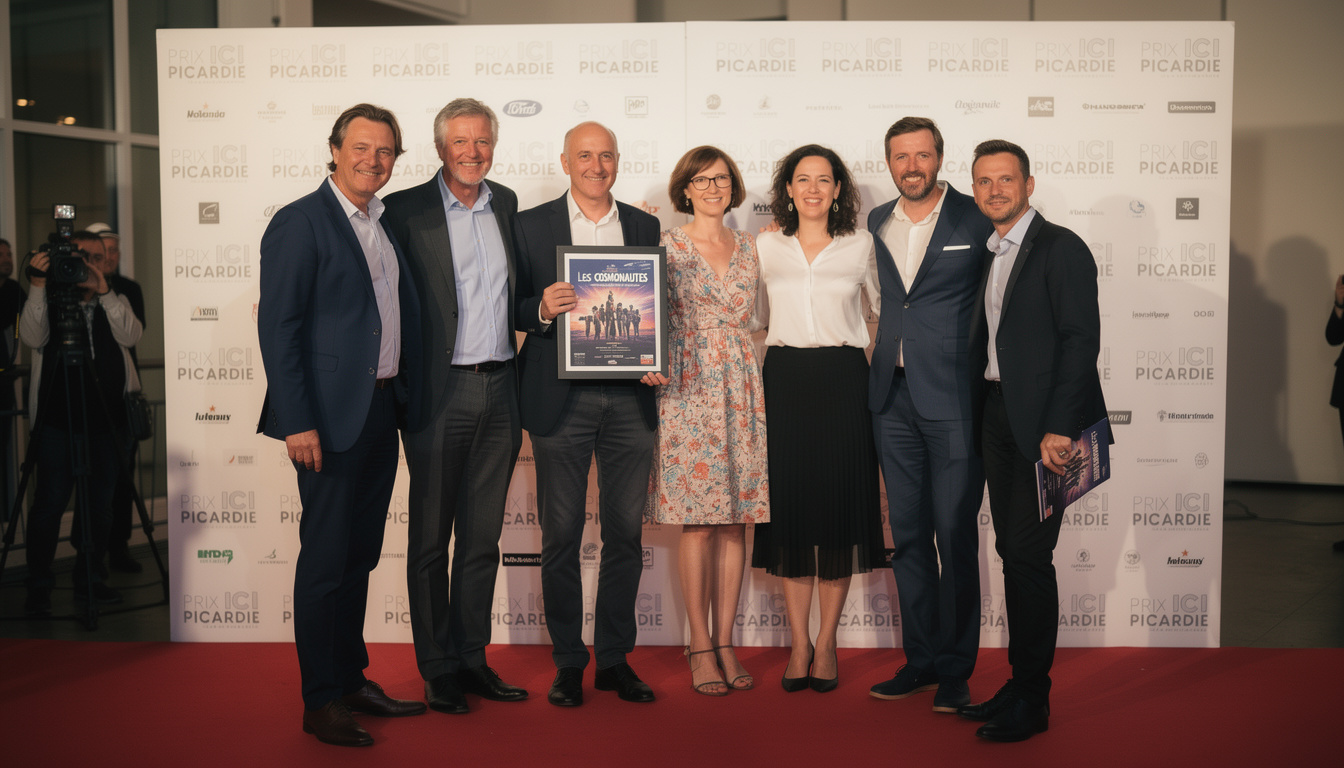 découvrez « les cosmonautes », sacré lauréat du prestigieux prix ici picardie, une œuvre remarquable qui célèbre l'excellence et la créativité locale.