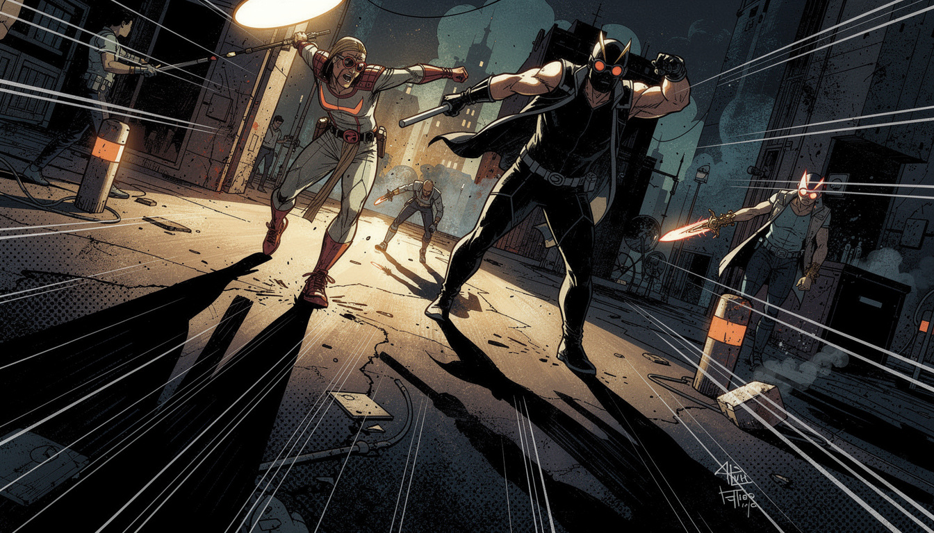 apprenez à créer des ombres et lumières dynamiques pour donner vie à vos dessins de style comics avec des techniques simples et efficaces.