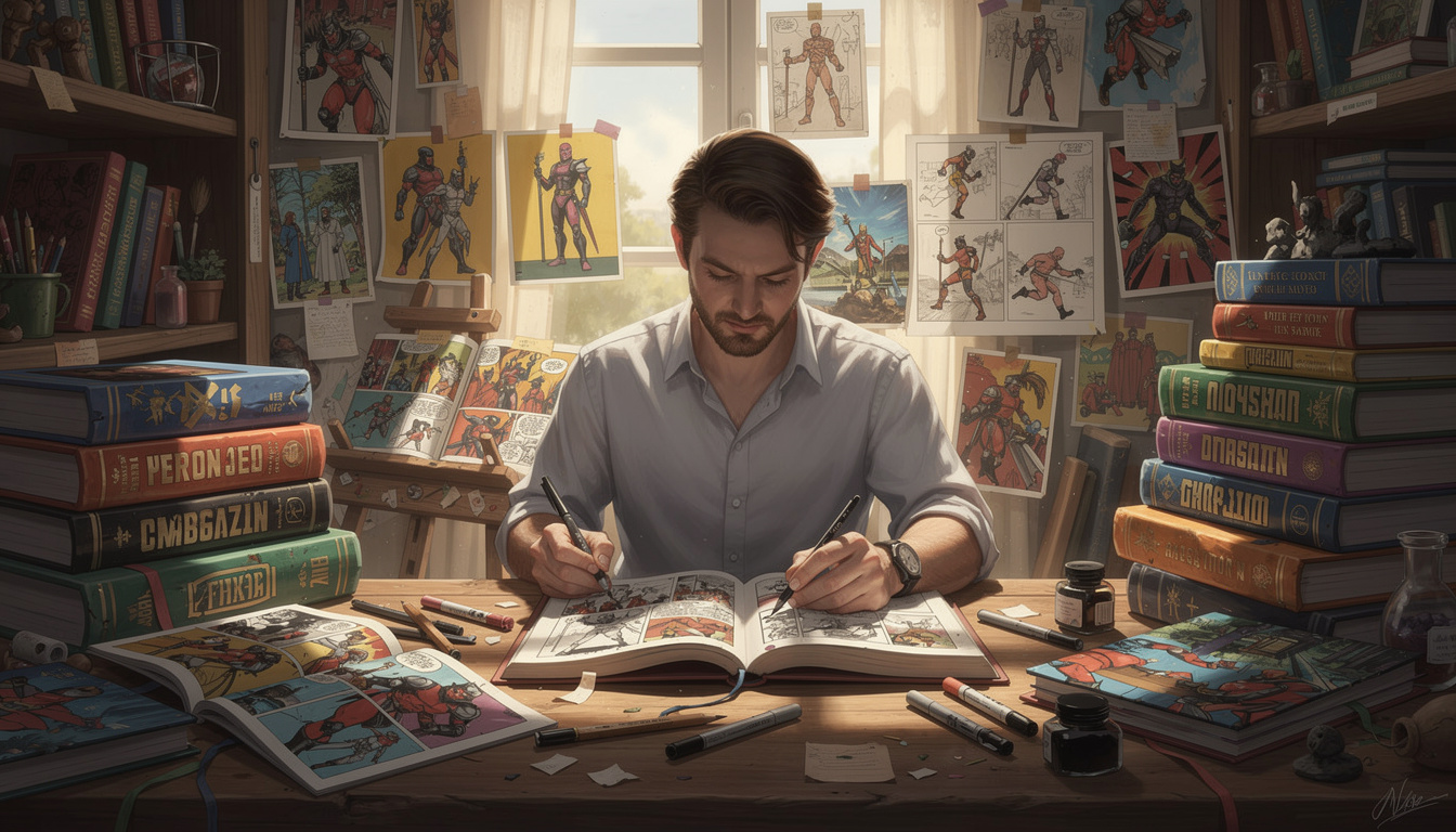 découvrez comment s'inspirer des maîtres de la bande dessinée, comme moebius, pour développer votre propre style et maîtriser l'art du dessin narratif.