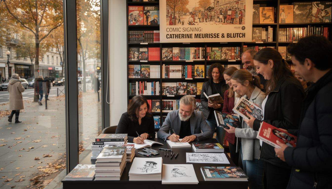 découvrez la rentrée bd avec catherine meurisse, blutch et les figures emblématiques du 9e art qui préparent des nouveautés passionnantes et incontournables.