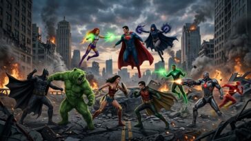 Teen Titans presque invincibles face à la Justice League, dont l'un a même terrassé Superman