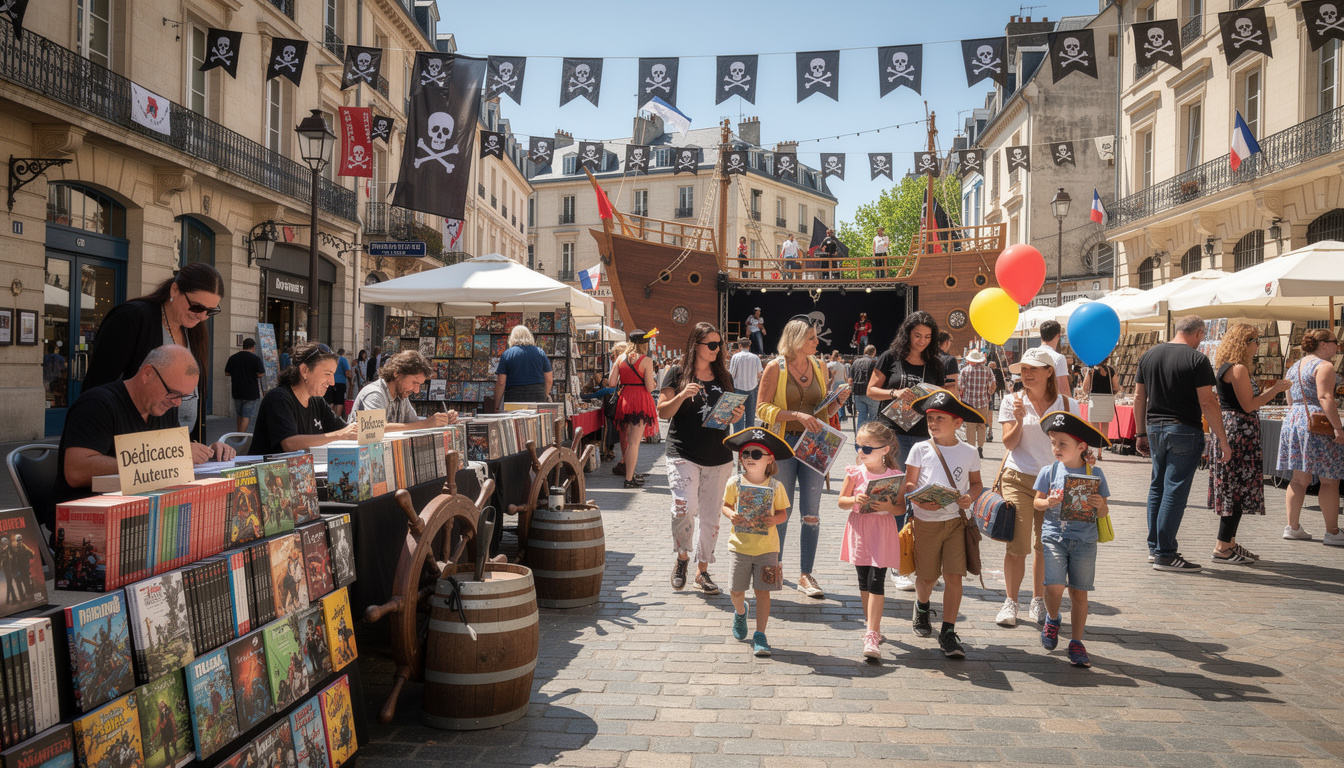 découvrez le festival bd d’évreux, où le cœur de la ville se transforme en un antre de corsaires pour célébrer la bande dessinée dans une ambiance unique et conviviale.