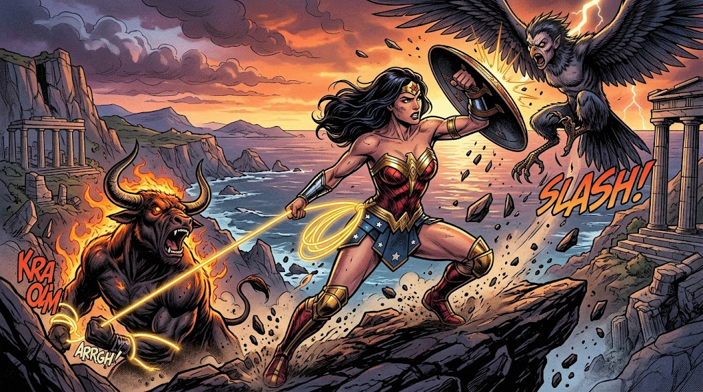 Les compétences que Wonder Woman maîtrise à la perfection