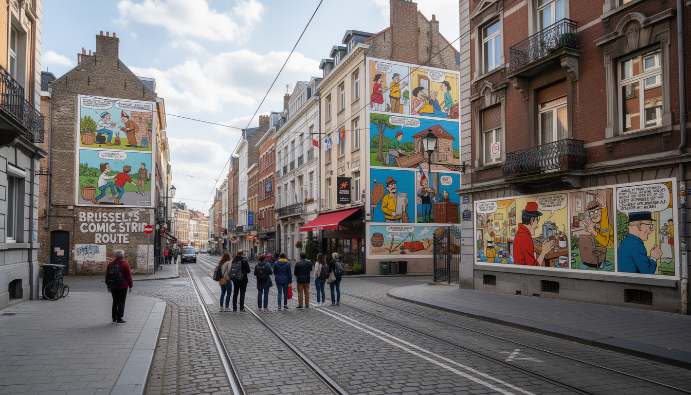 découvrez la célébration unique de la fête de la bd à bruxelles avec une fresque monumentale les 19 et 20 septembre, un événement incontournable pour les amateurs de bande dessinée.