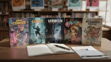 découvrez les 5 finalistes du prix comics 2026 de l'acbd, célébrant l'excellence et la créativité dans le monde de la bande dessinée.
