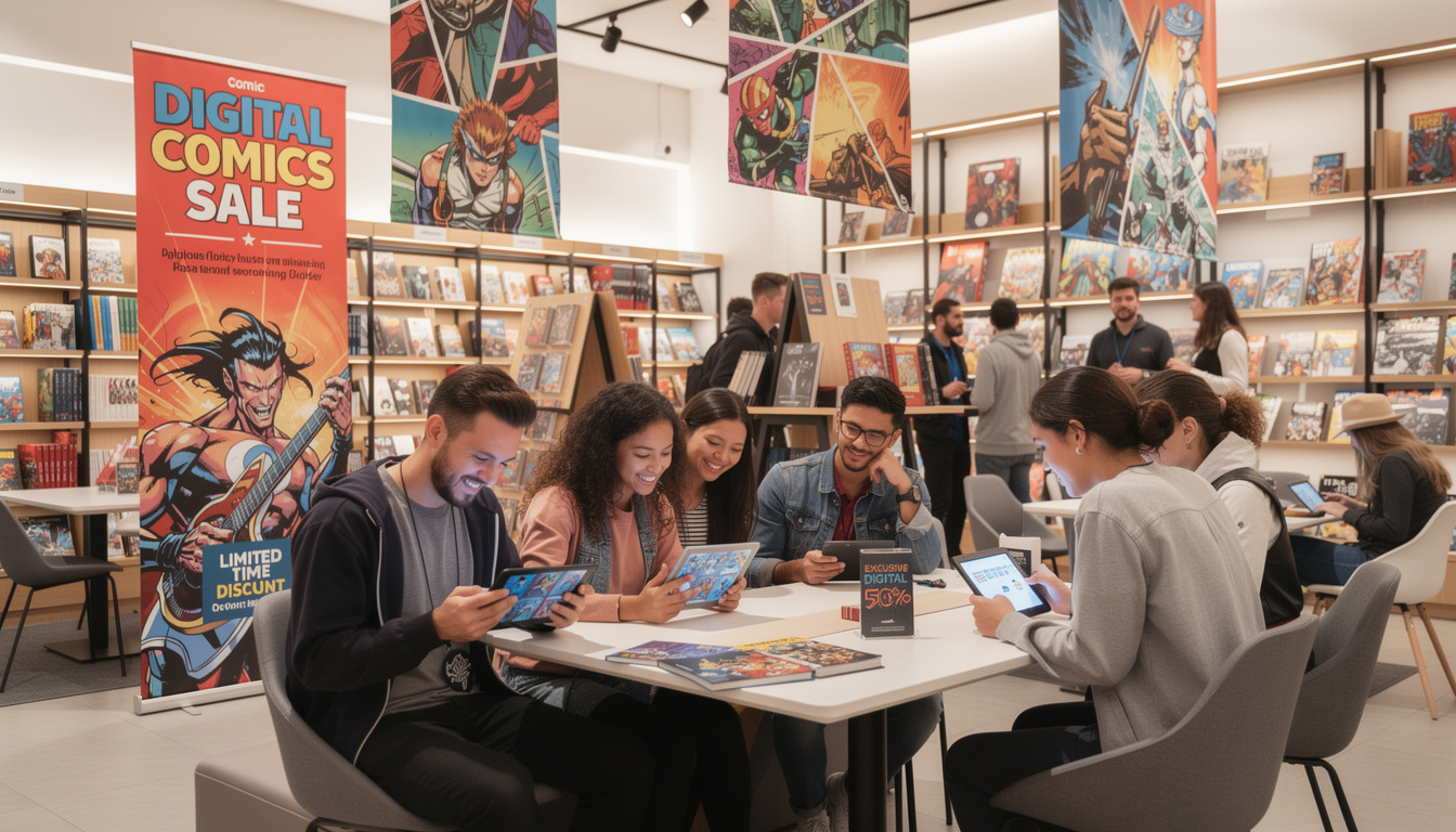 découvrez l'application bd comics d'izneo sur web, ios et android pour accéder facilement à un vaste univers de bandes dessinées. téléchargez-la dès maintenant sur telecharger.com et plongez dans vos lectures préférées en un clic.
