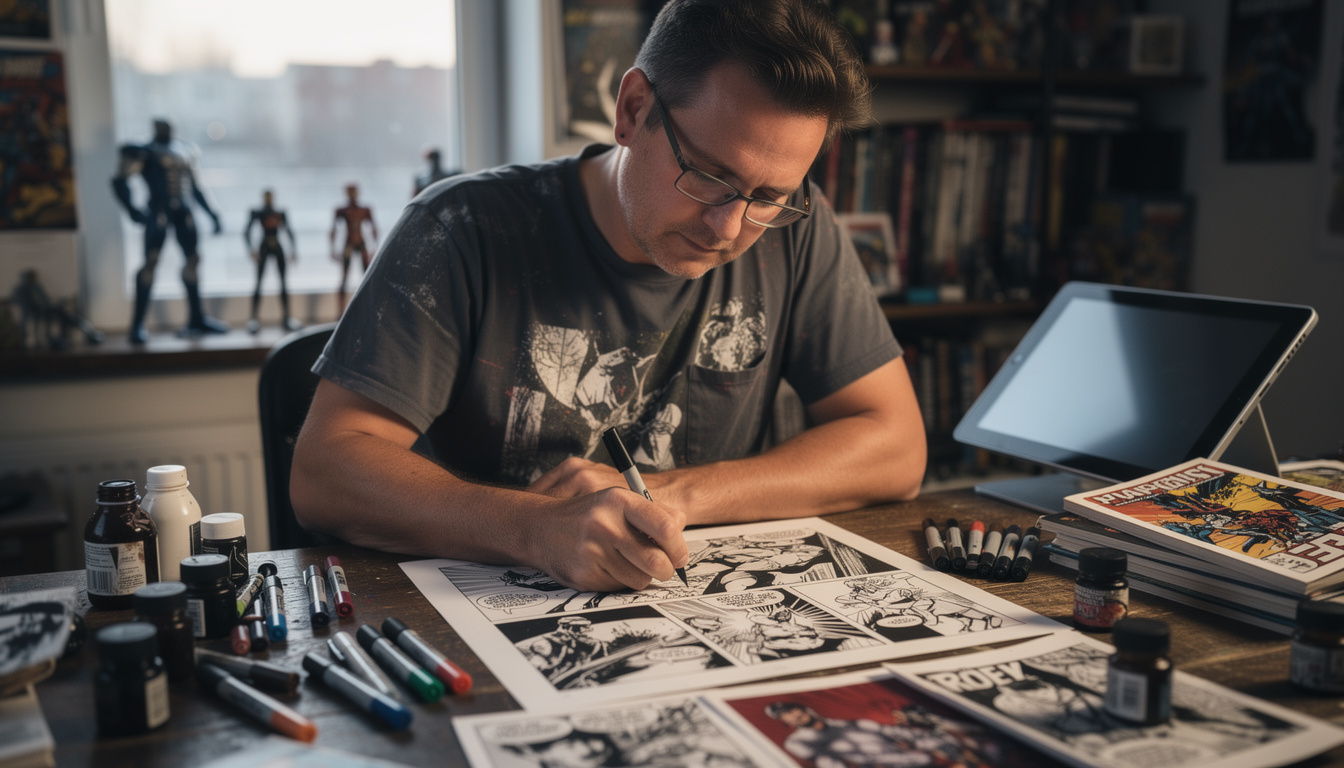 hommage à joshua cassara, talentueux dessinateur de x-force, dont la disparition laisse un grand vide dans le monde du comic. retour sur son œuvre et son impact.