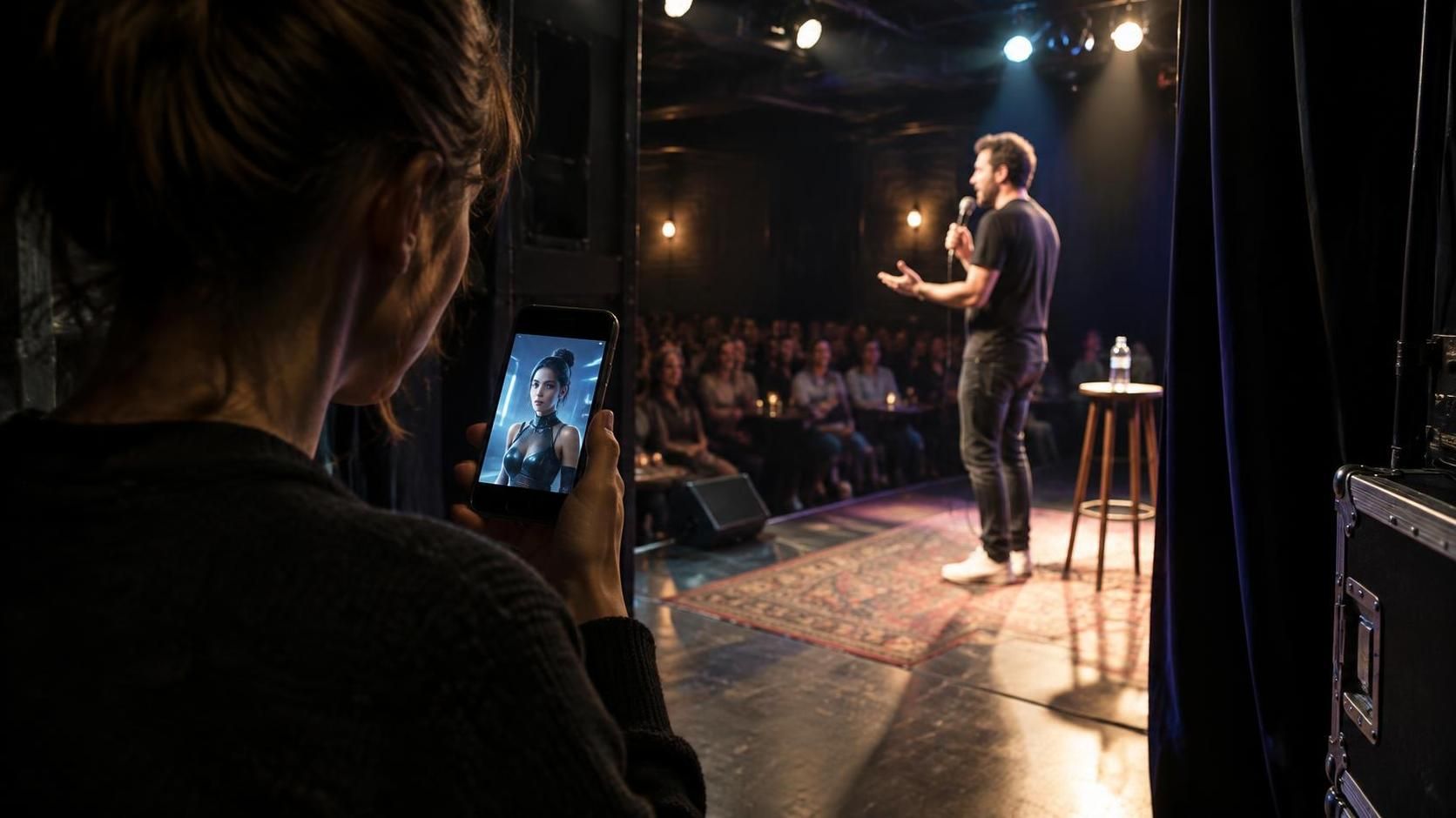 des humoristes accusent des comptes viraux générés par ia de reprendre leurs blagues mot pour mot pour se promouvoir, relançant le débat sur le plagiat.