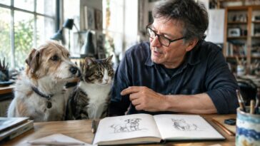 le créateur de « mutts » raconte comment les animaux qui l’entourent ont inspiré et donné vie à ses personnages emblématiques.