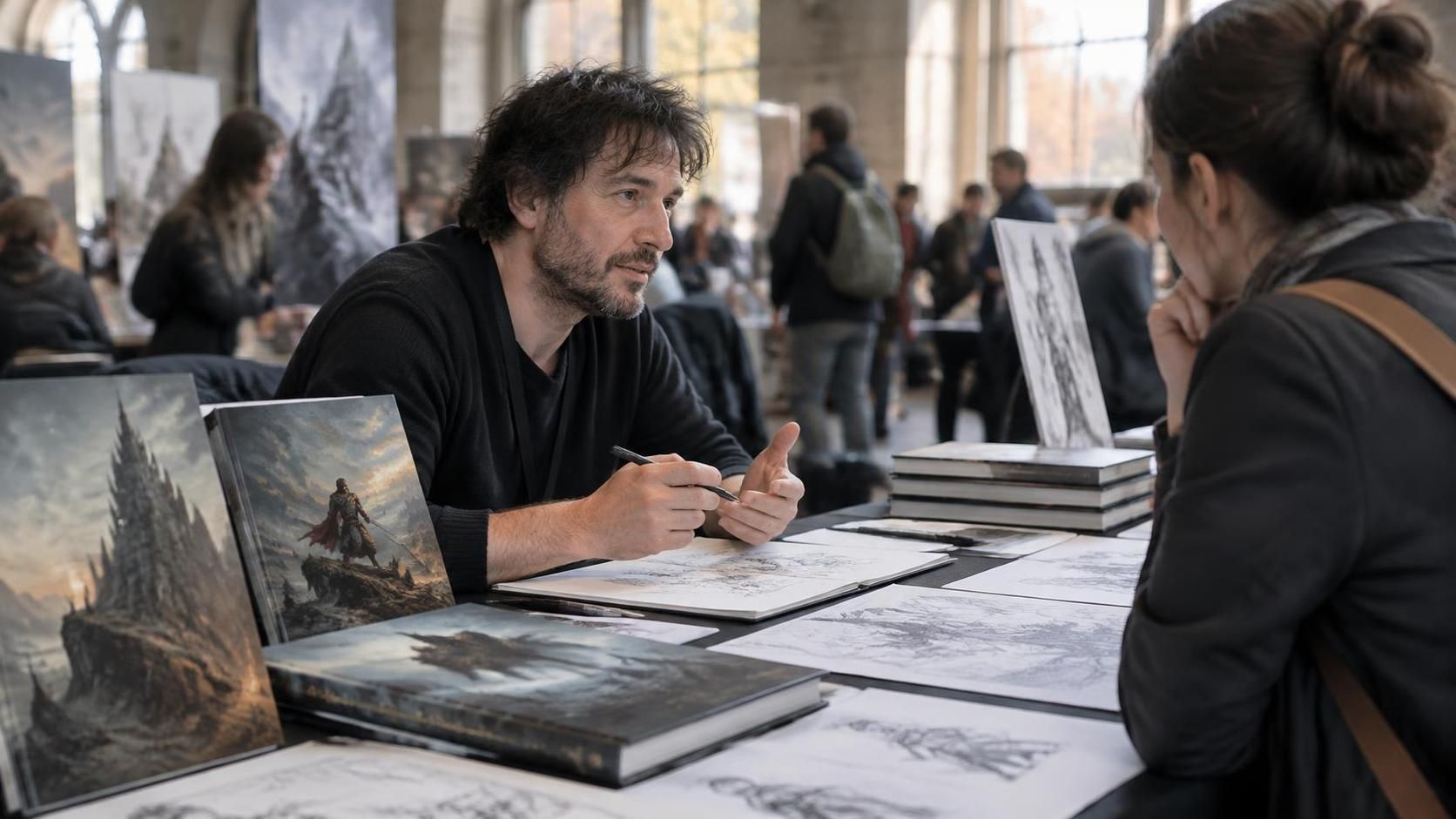 à lucca comics & games 2026, marko djurdjevic partage trente ans d’expérience et son parcours dans l’univers de l’illustration et des comics.