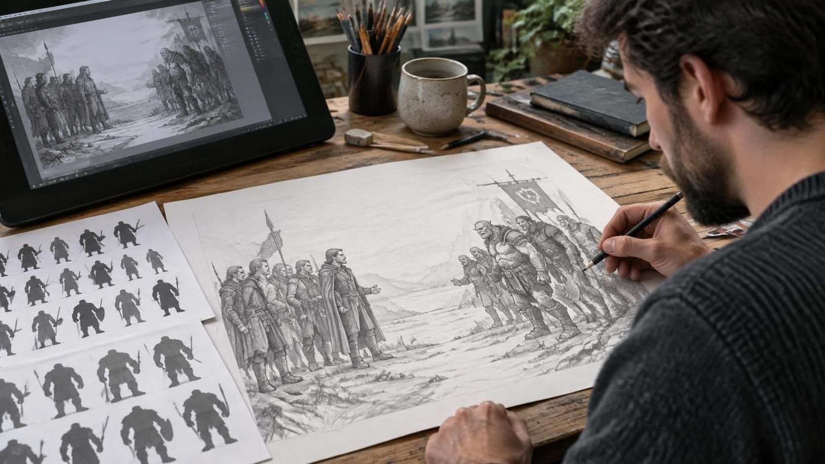 marko djurdjevic rejoint lucca comics & games 2026, où il partagera trente ans d’expérience dans l’univers de la bande dessinée et de l’illustration.